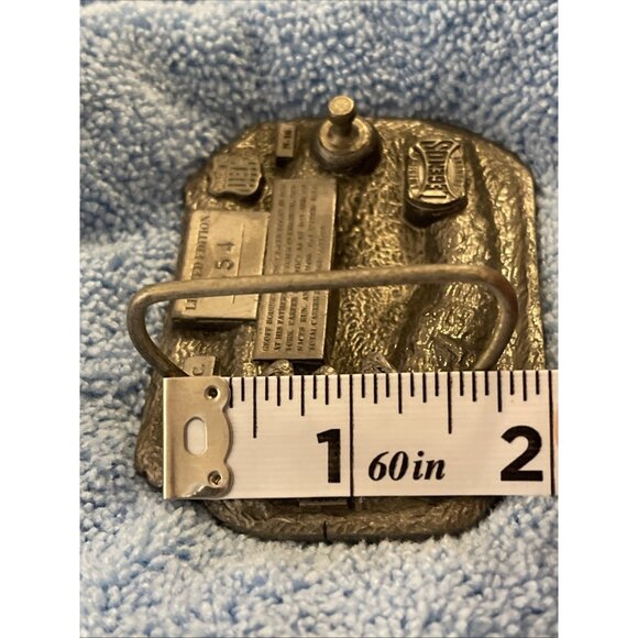 VINTAGE NASCAR GEOFF‎ BODINE #554 LIMITED EDITION BELT BUCKLE AMERICAN LEGENDS - Picture 7 of 9